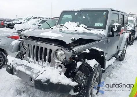 2018 Jeep Wrangler Jk Unlimited Sahara 4X4 z USA, uszkodzony, nr VIN 1C4BJWEGXJL937680